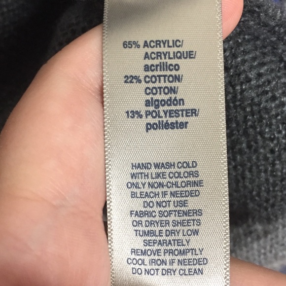 Rafaella Colorblock Fringe Open Front Cardigan 3X - Picture 4 of 8